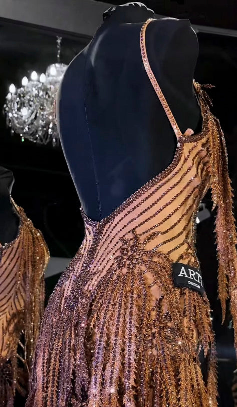 Exquisite Latin Dance Dress