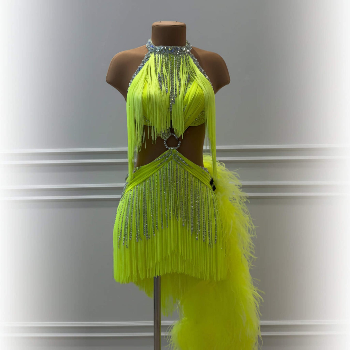 Savich Art's Neon Masterpiece | Latin Competition Dress
