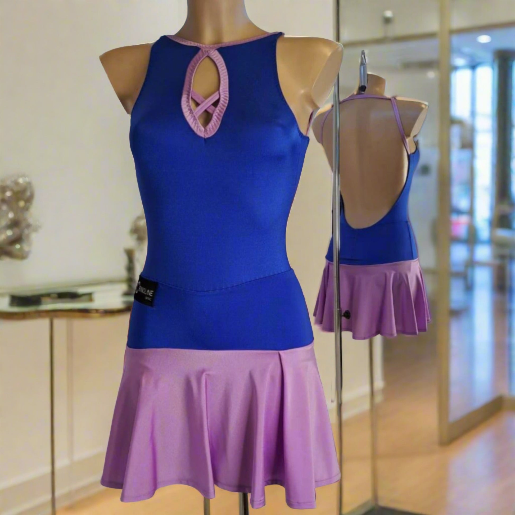 Performance Ready Blue & Purple Rhythm Dress