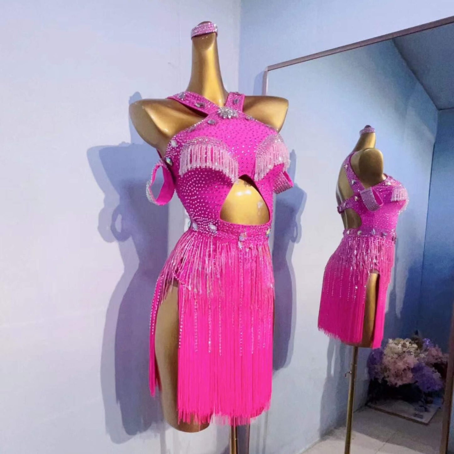 Pink Latin Dress
