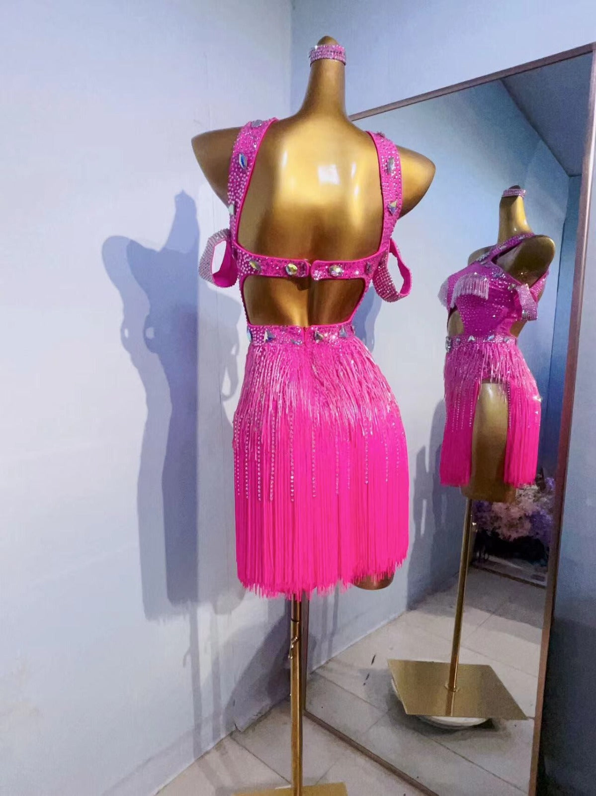 Pink Latin Dress