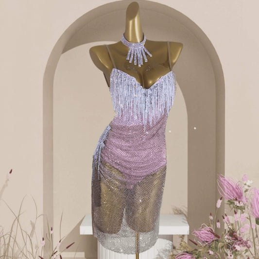 Latin Dance Dress For Ladies