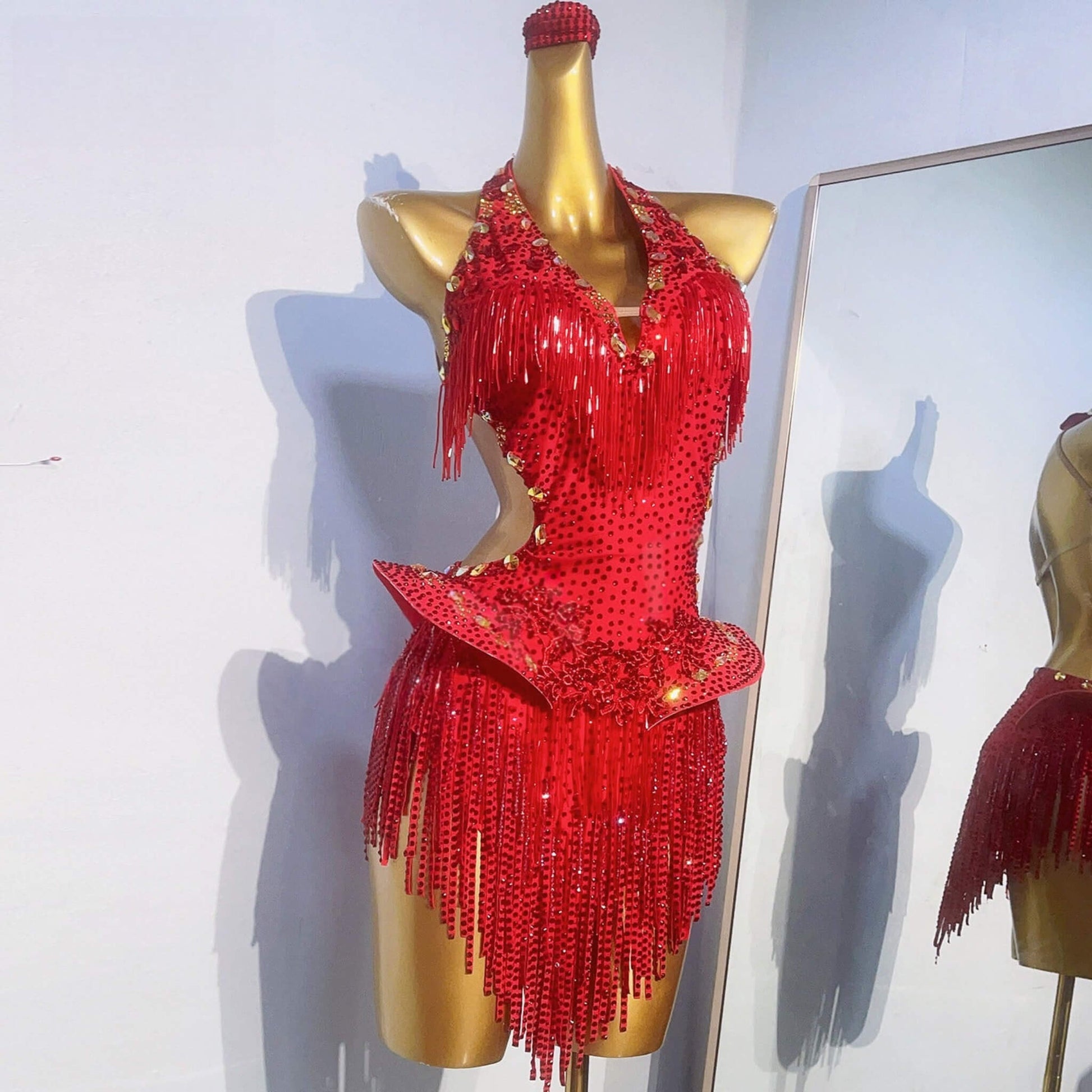 Crystal Latin Dress
