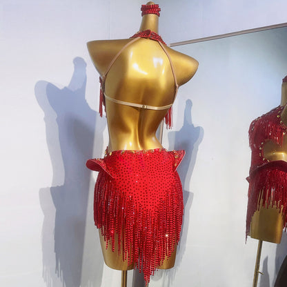 Crystal Latin Dress