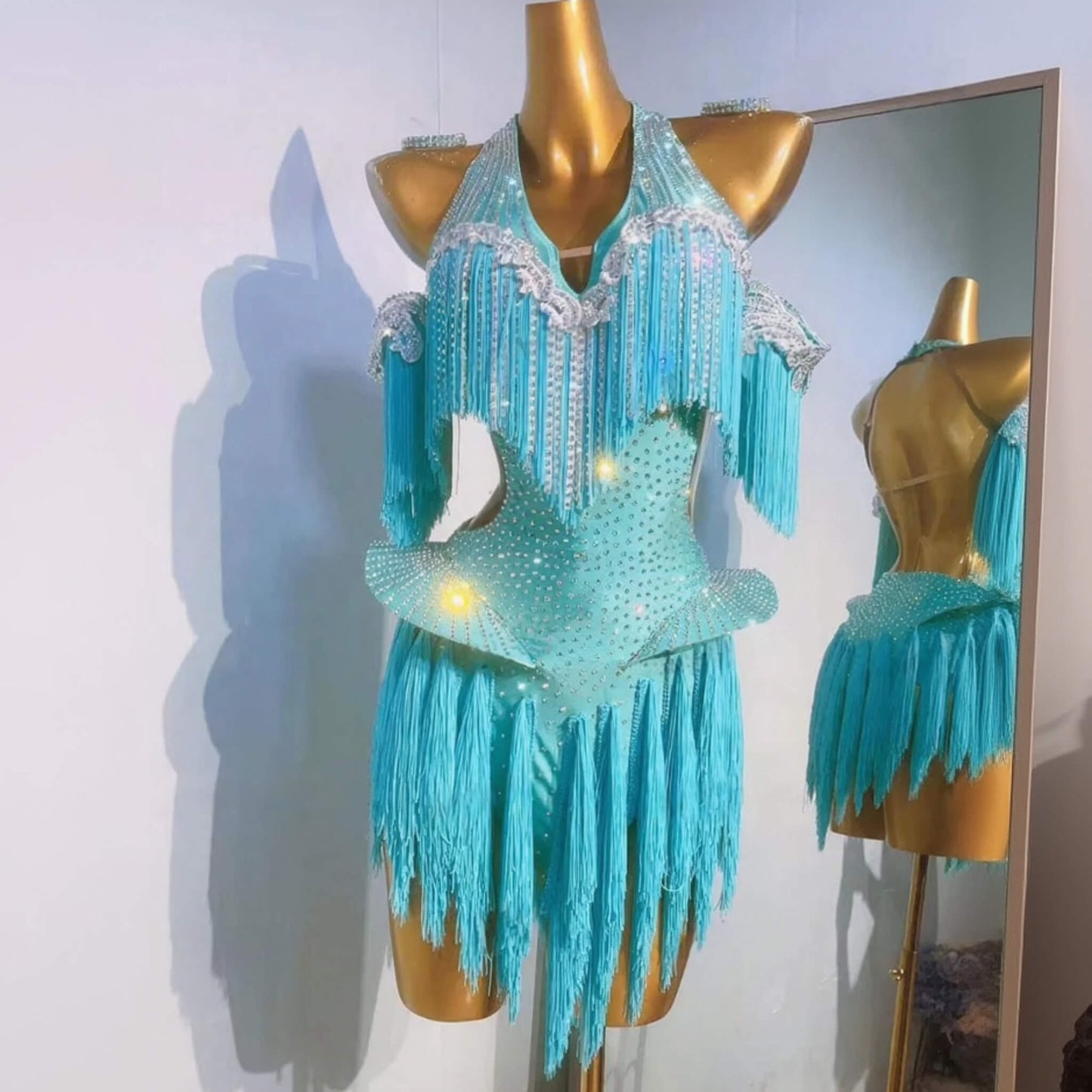 Crystal Latin Dress