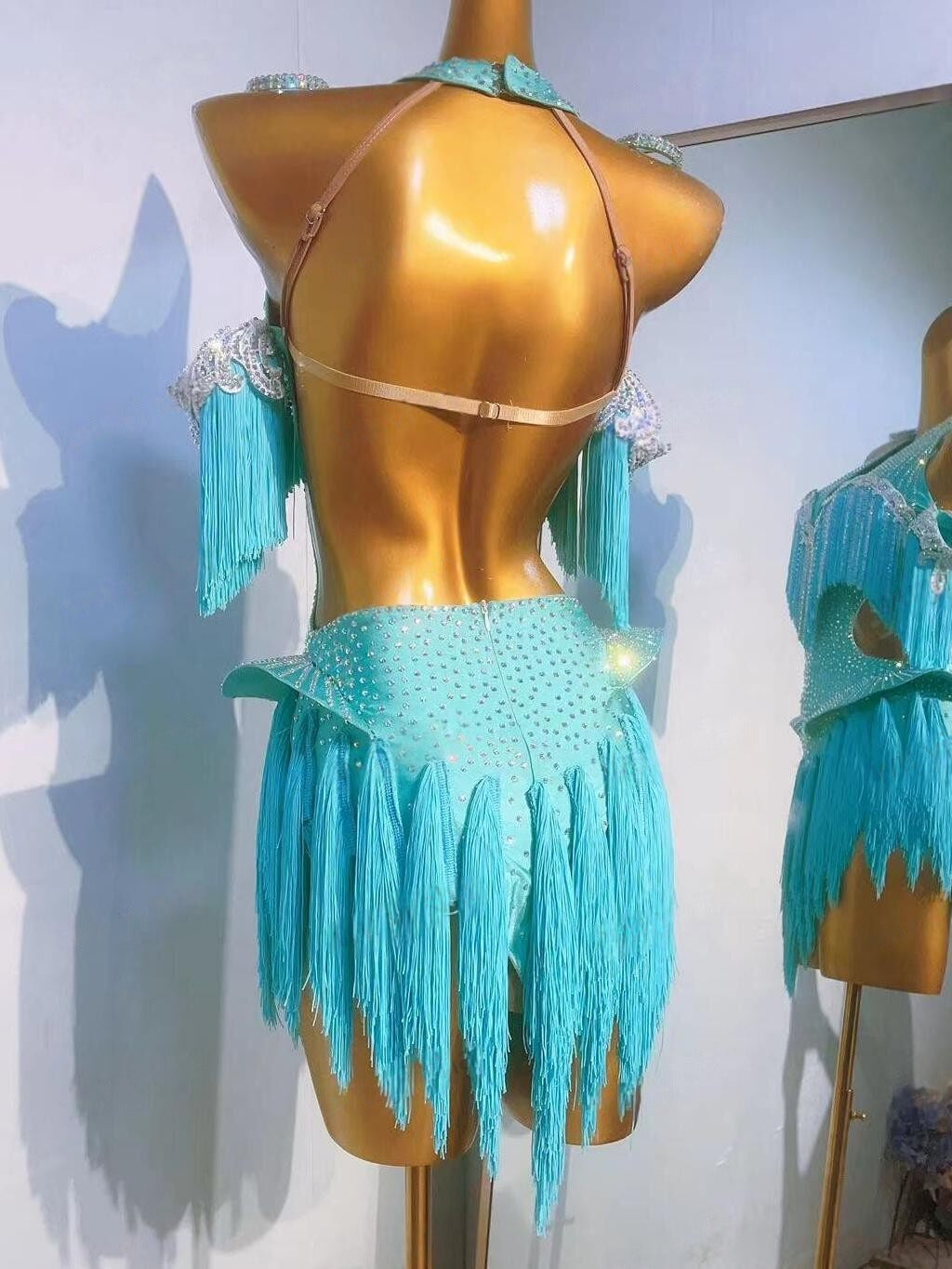 Crystal Latin Dress