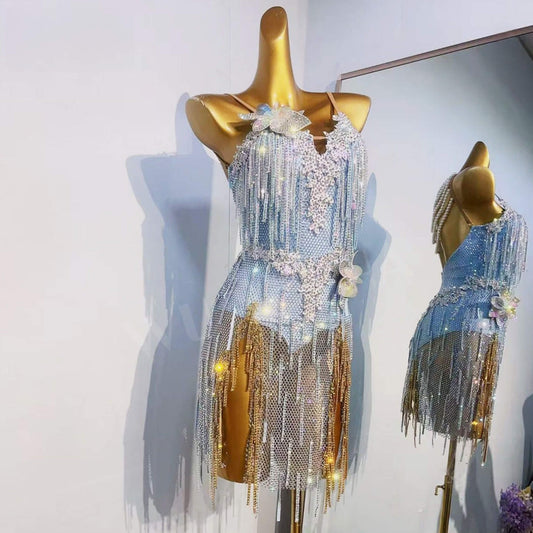 Crystal Latin Dress