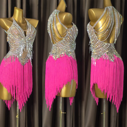 Crystal Latin Dress