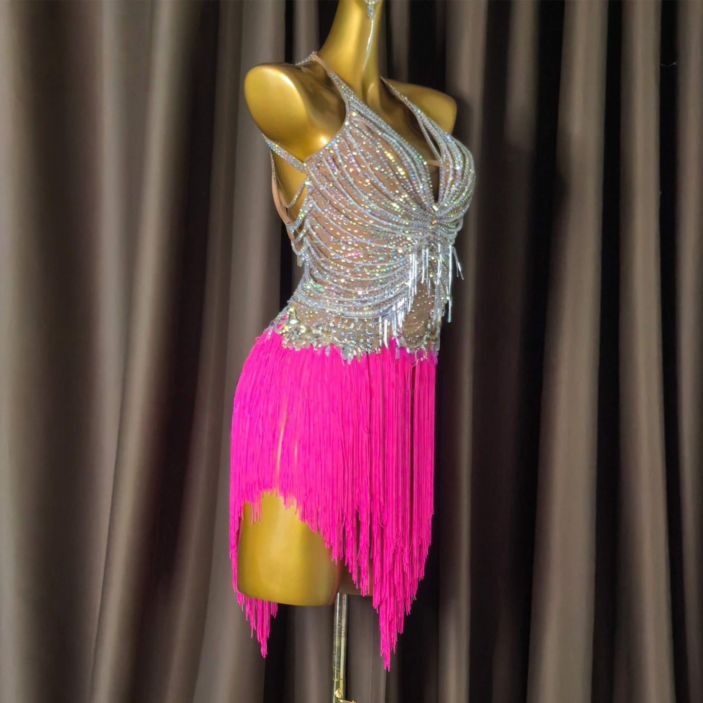 Crystal Latin Dress