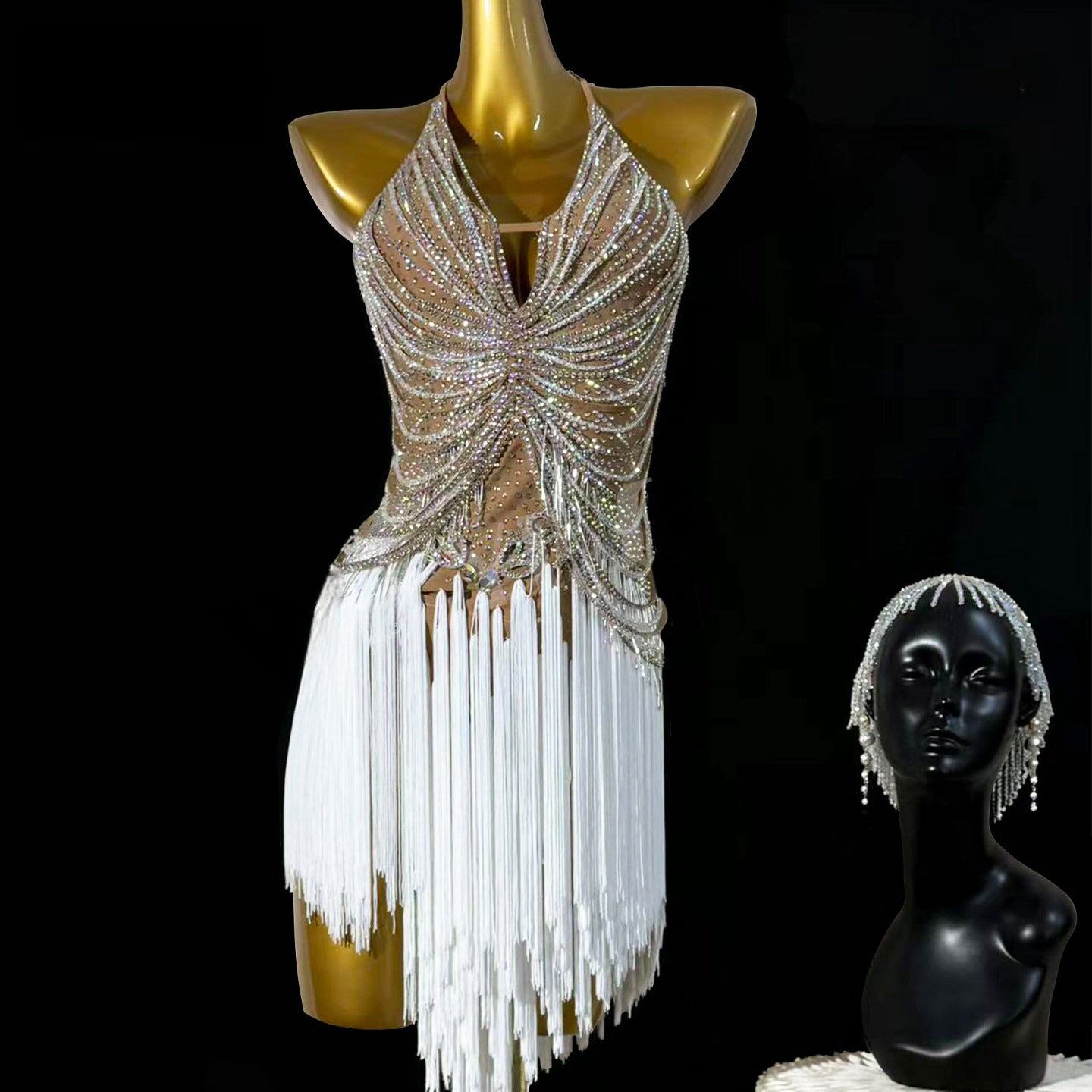 Crystal Latin Dress