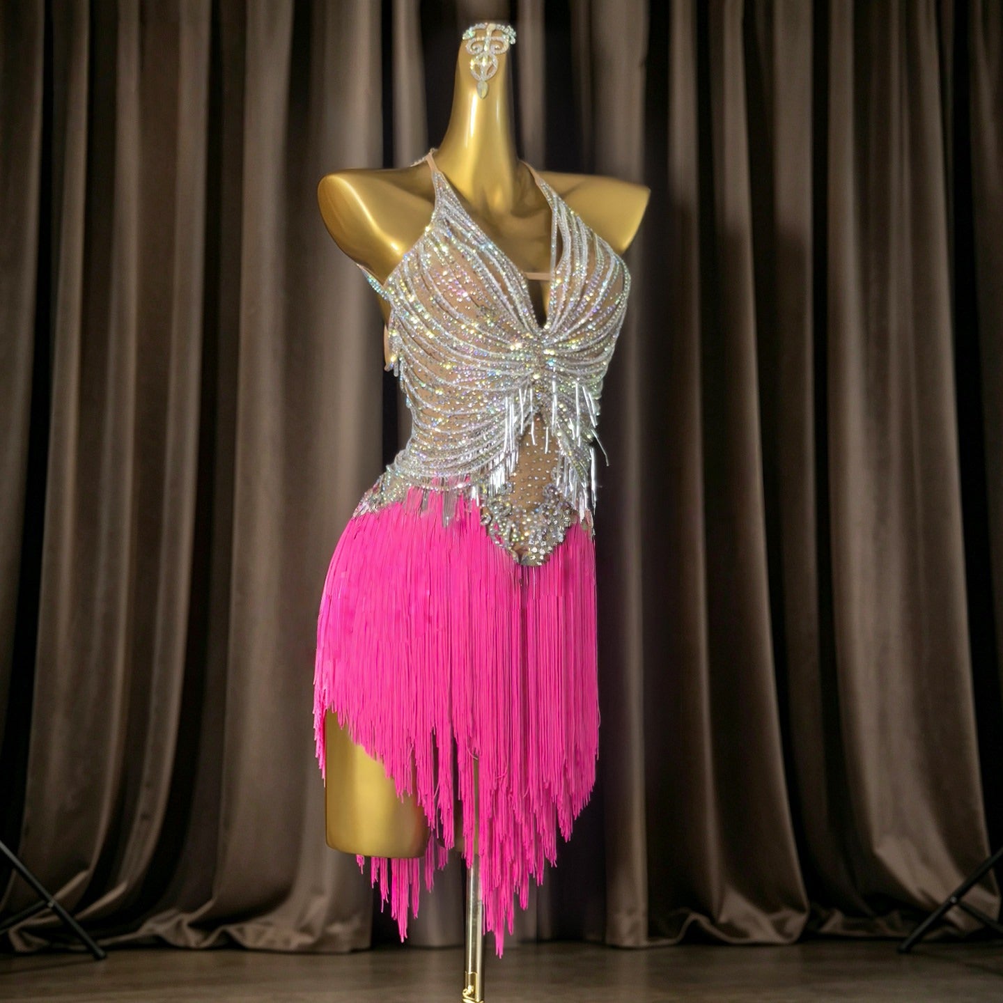 Crystal Latin Dress