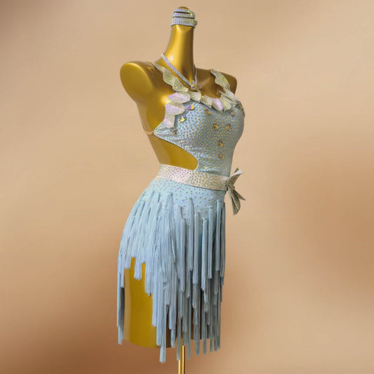 Custom Latin Dress For Competition