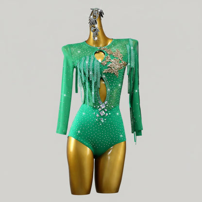 Rhinestone Latin Costume
