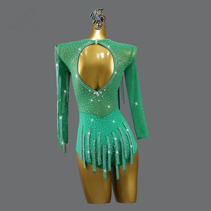 Rhinestone Latin Costume