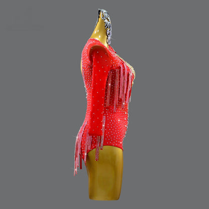 Rhinestone Latin Costume