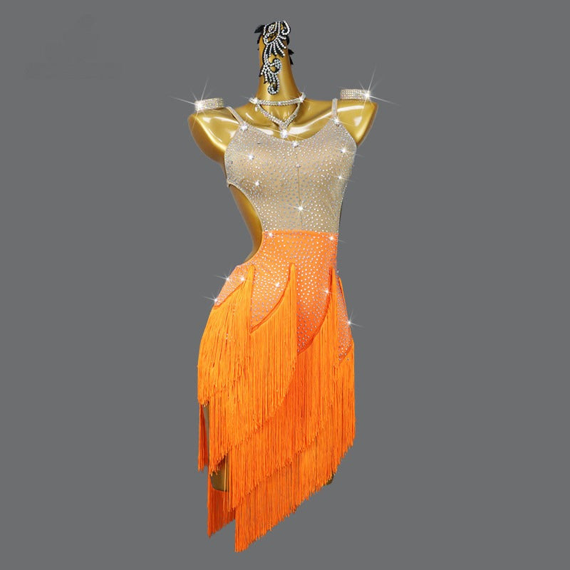 Rhinestone Dance Costume
