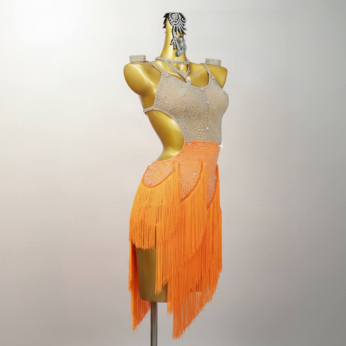 Rhinestone Dance Costume