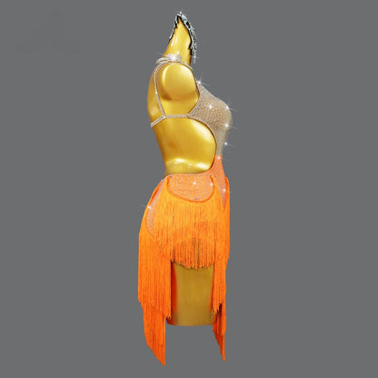 Rhinestone Dance Costume