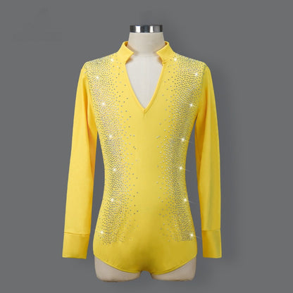 Men’s Crystal Latin Shirt