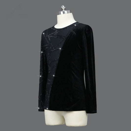 Velvet Latin Dance Shirt