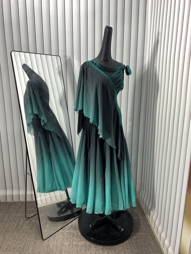 Rhinestone Smooth Dress 