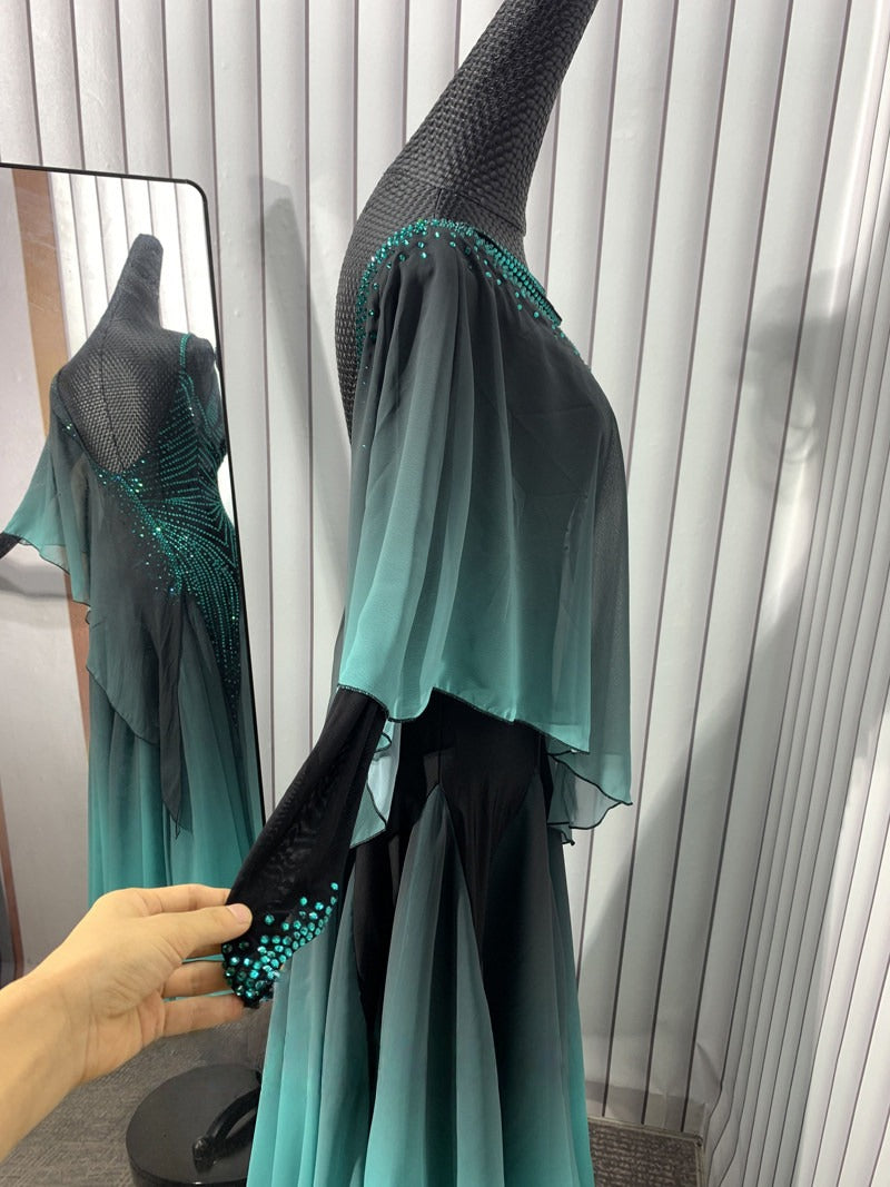 Rhinestone Smooth Dress 