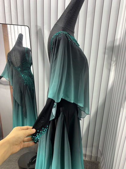 Rhinestone Smooth Dress 