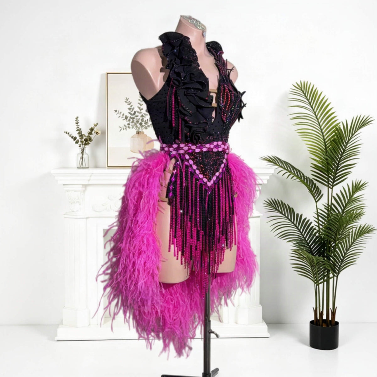 Woman Latin Dress