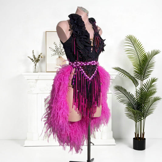 Woman Latin Dress