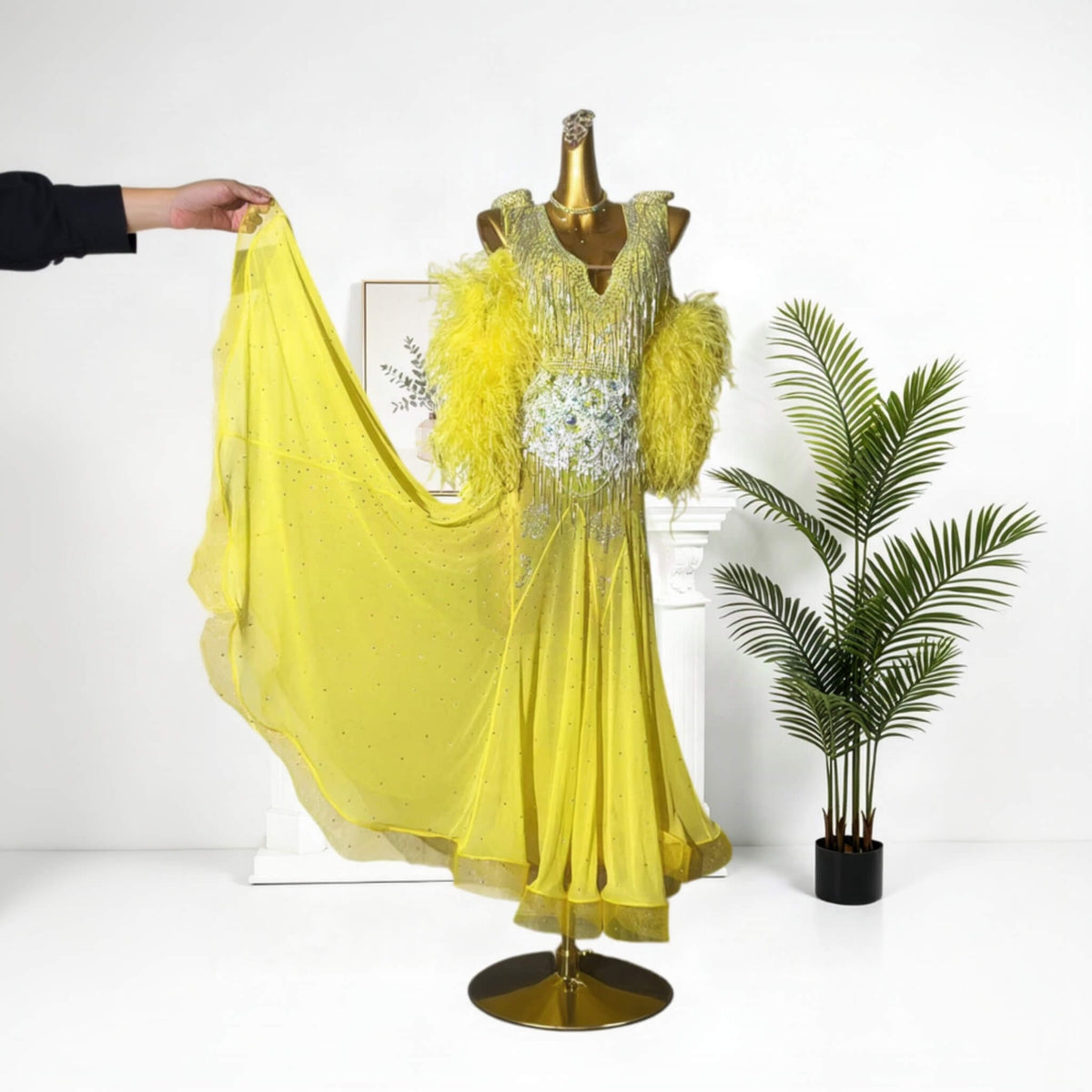 Ballroom Dress Competition-Ready