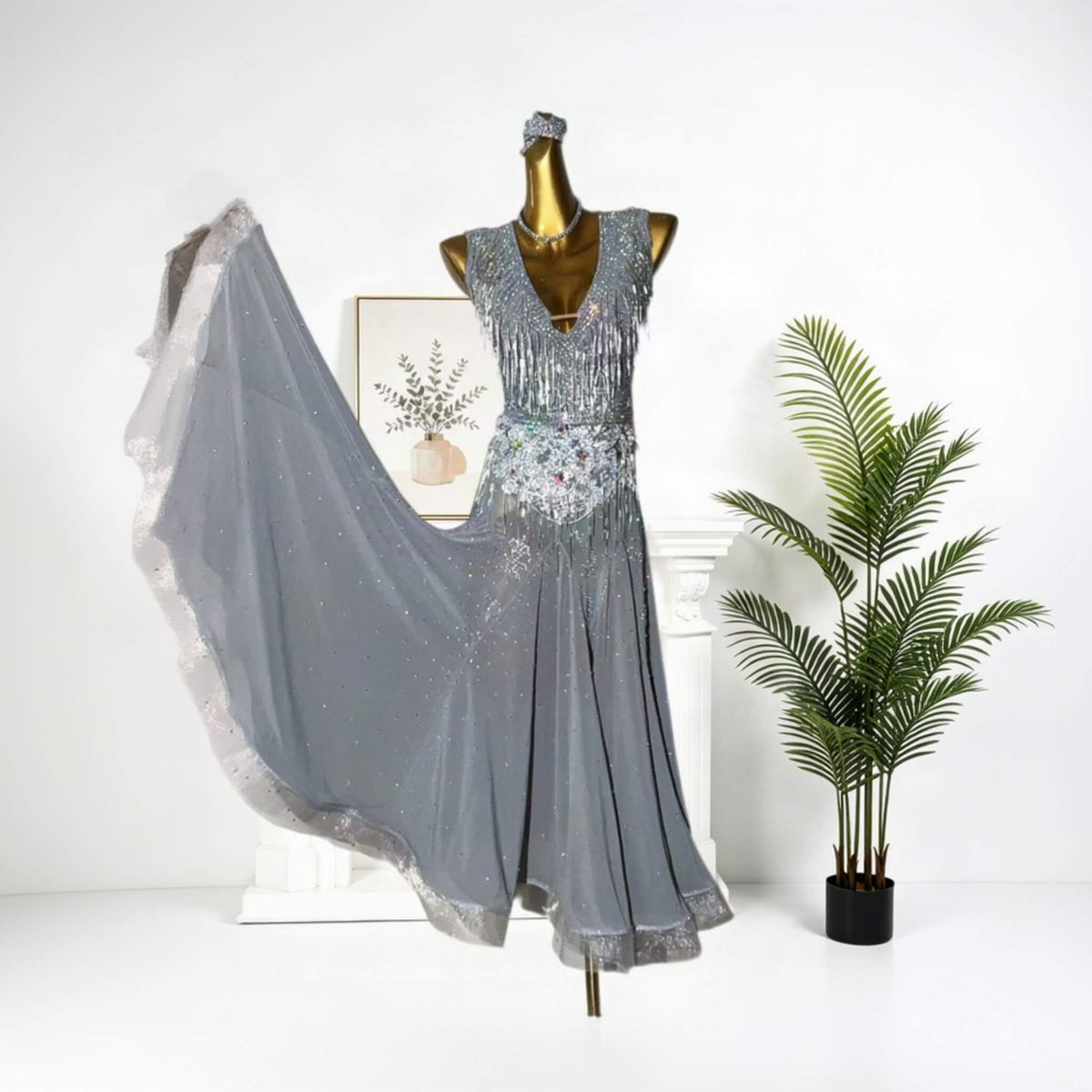 Ballroom Dress Competition-Ready
