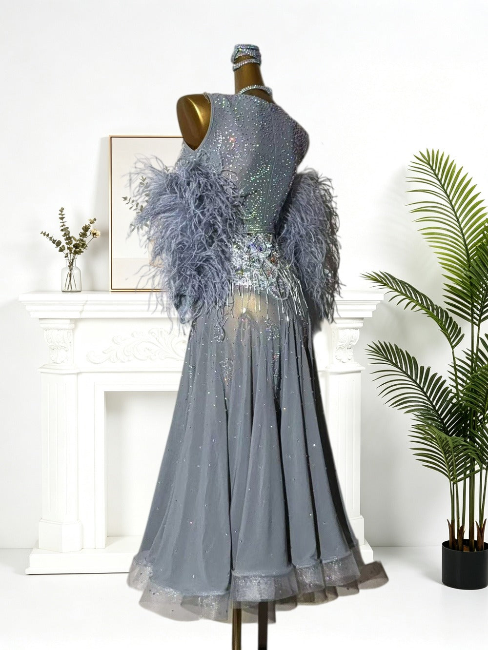 Ballroom Dress Competition-Ready
