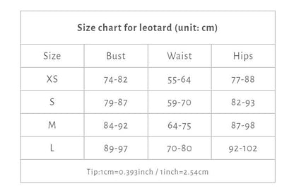 A Body in Focus Leotard | Woman Latin Practice Wear | 26024