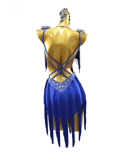 Latin Dance Dress | Custom - Made | QY12Dance Dressing