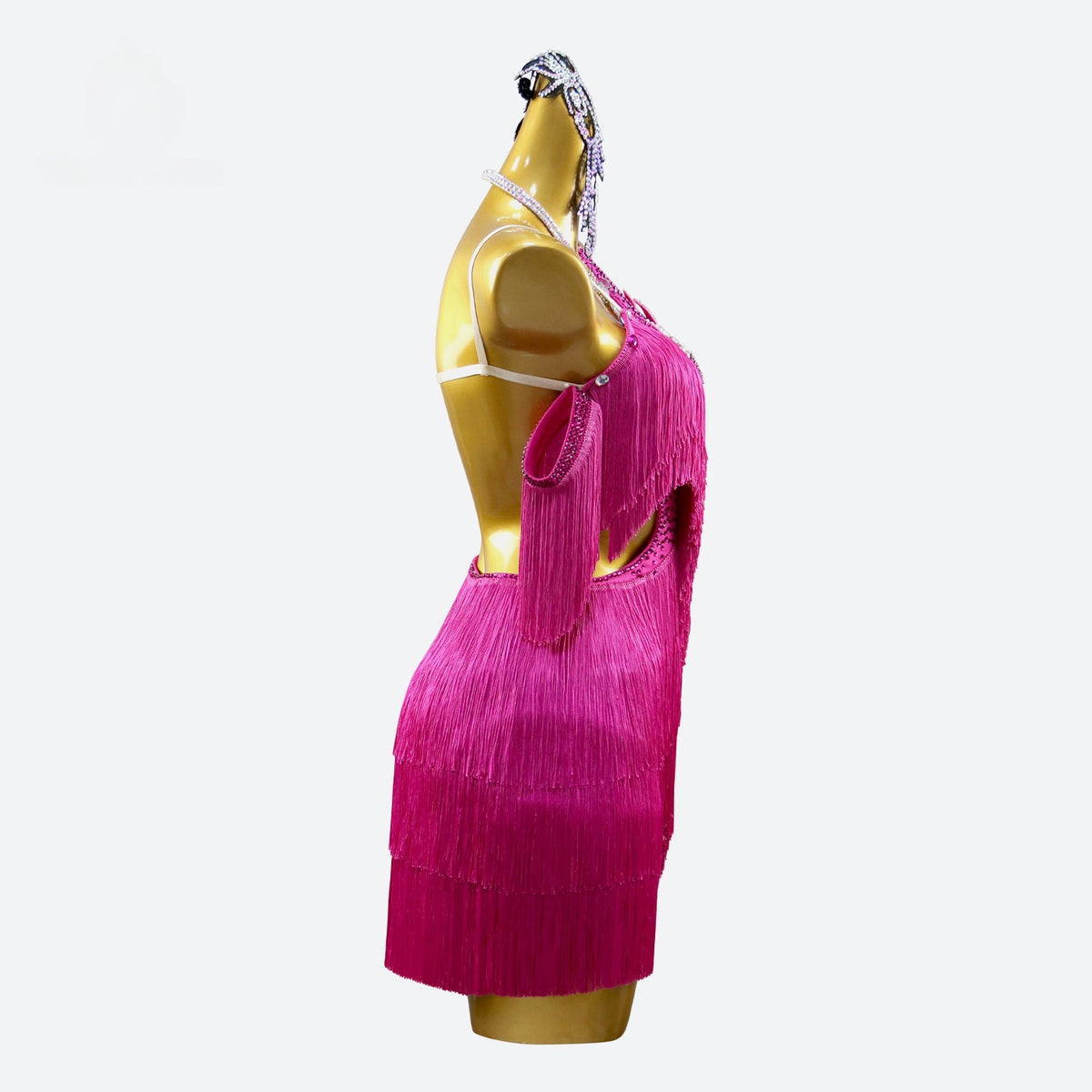 Sway of the Sea | Latin Competition Dress | QY103
