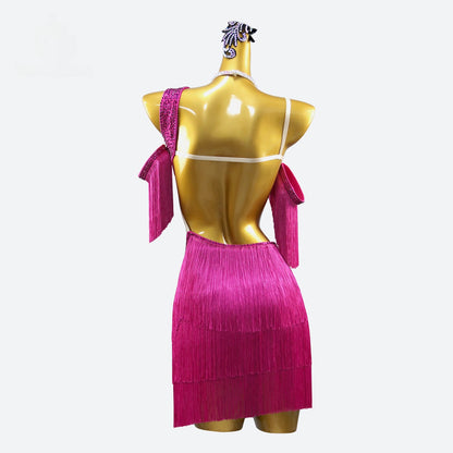 Sway of the Sea | Latin Competition Dress | QY103