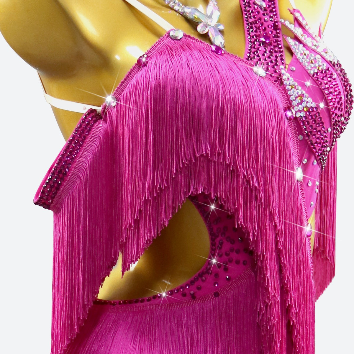 Sway of the Sea | Latin Competition Dress | QY103