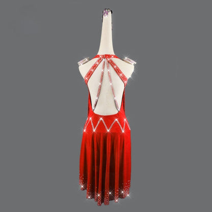 Crimson Flame Dress | QY75