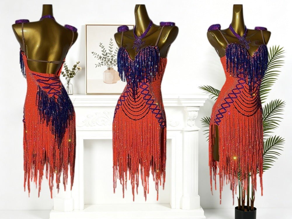 Latin dancesport dresses