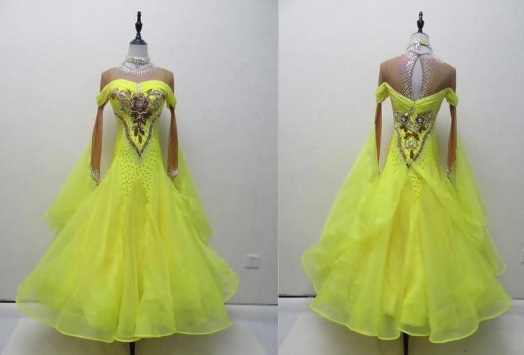 Neon Yellow Standard Dress