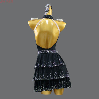 Woman Custom Made Latin Dress