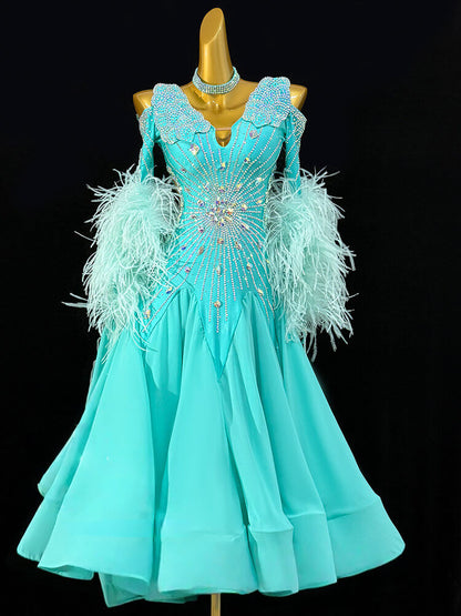 Tangerine Dream | Ballroom Dress For Girls | DC185
