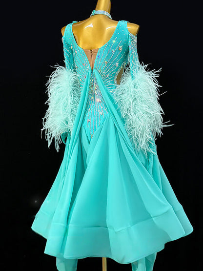 Tangerine Dream | Ballroom Dress For Girls | DC185