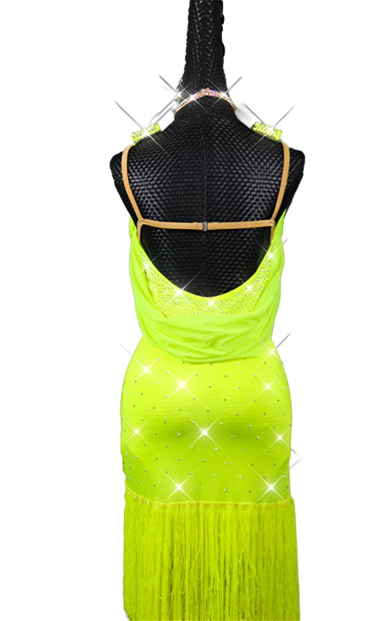 Latin Dance Dress | Custom - Made | QY04Dance Dressing