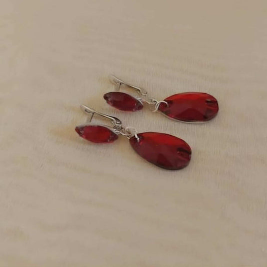 Ruby Serenade Earrings