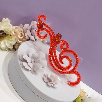Rhinestone Romance Hairpiece
