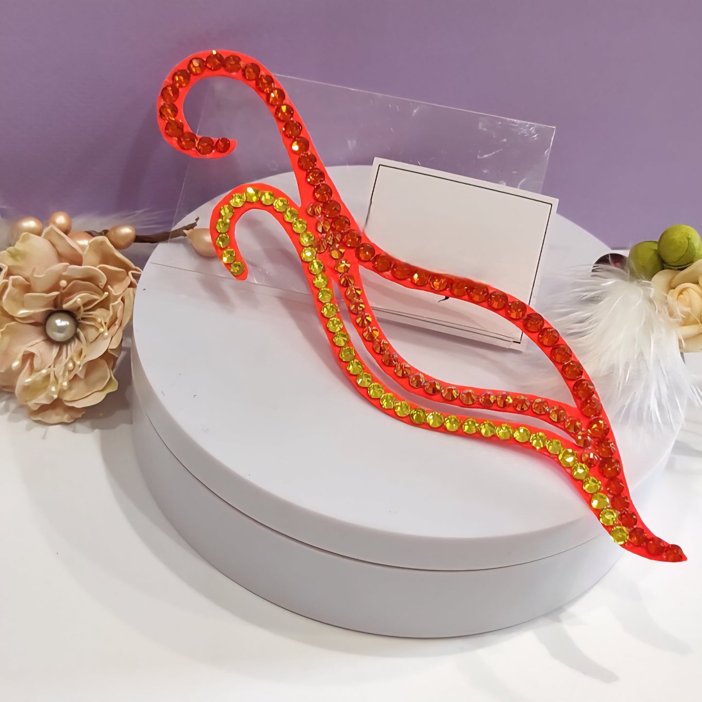 Fiery Spark Hairpiece