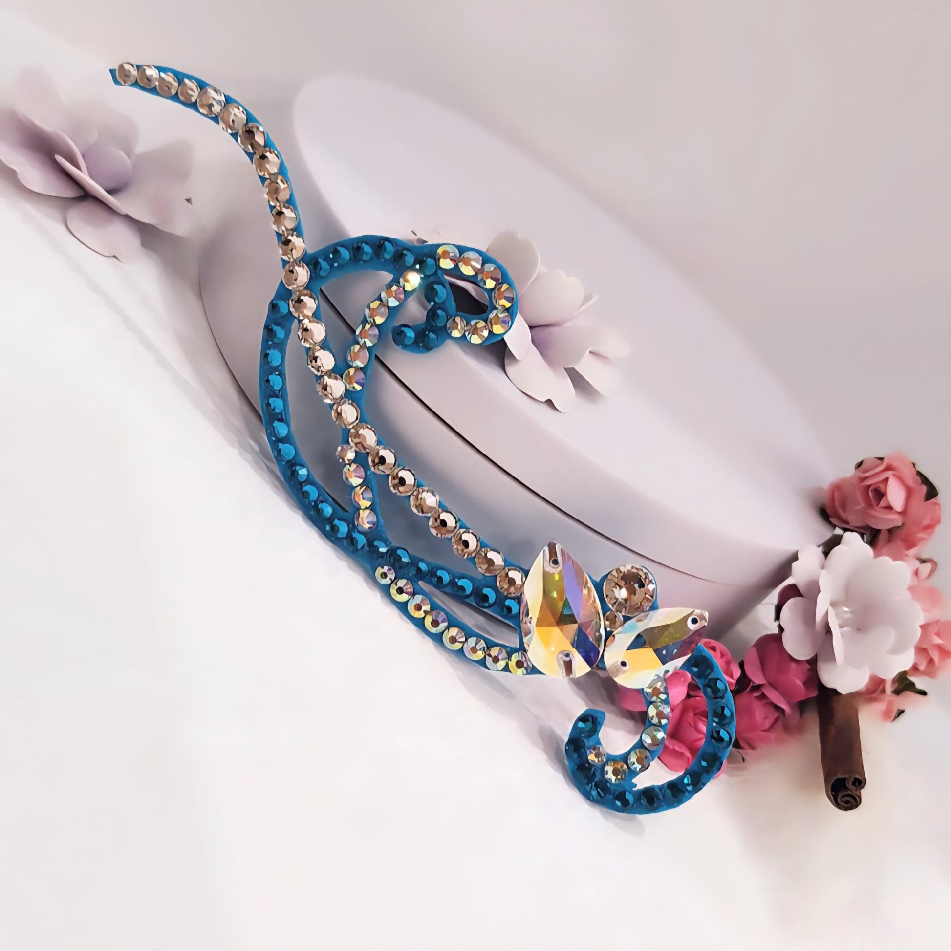 Swan of Sparkles Hairpiece