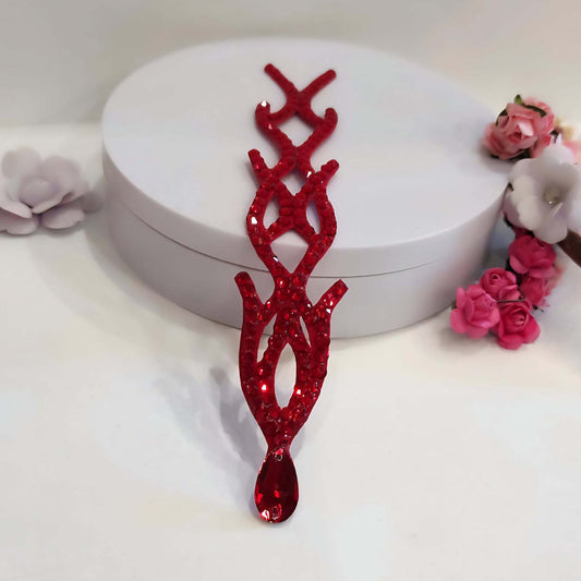 Bold Blush Hairpiece