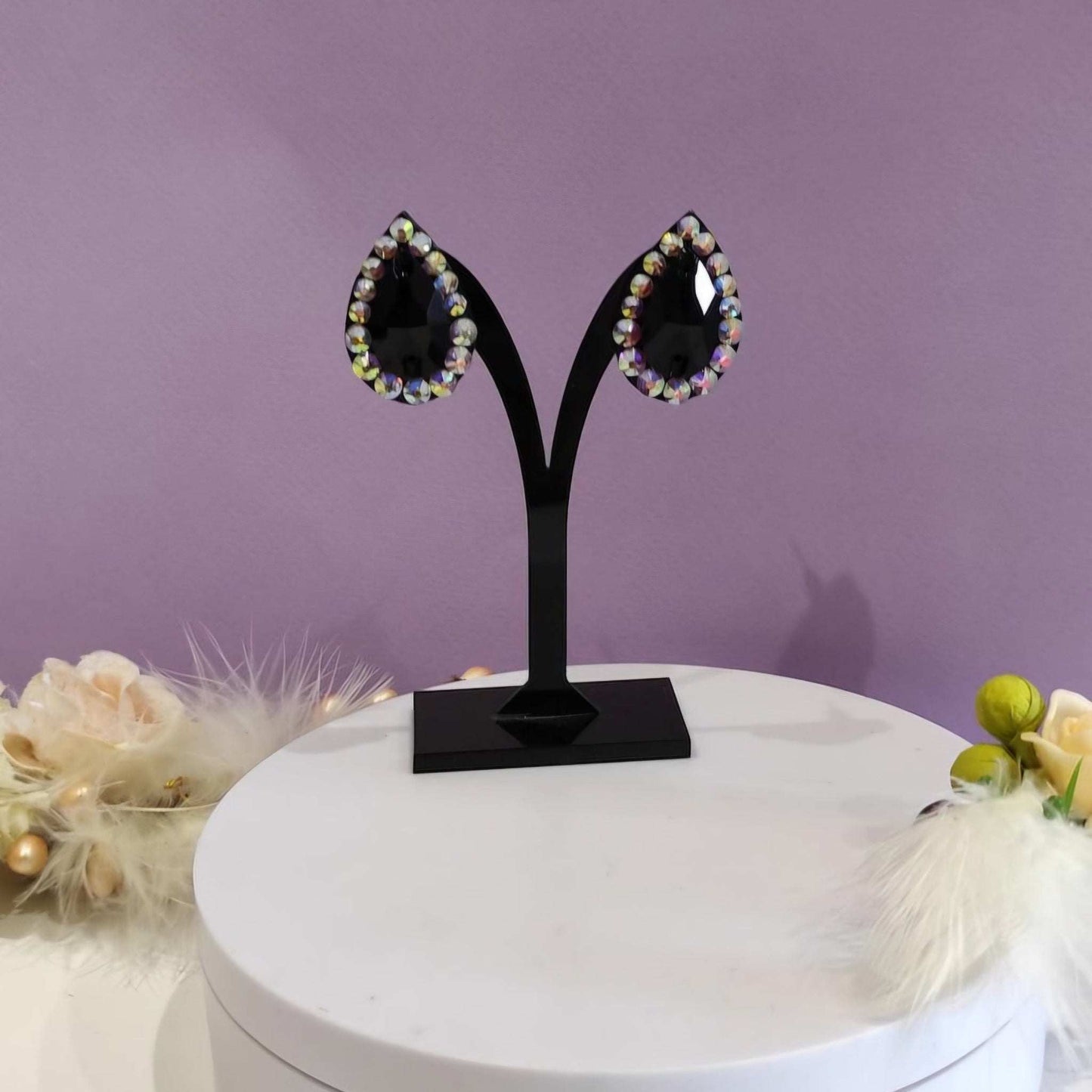 Midnight Halo Earrings